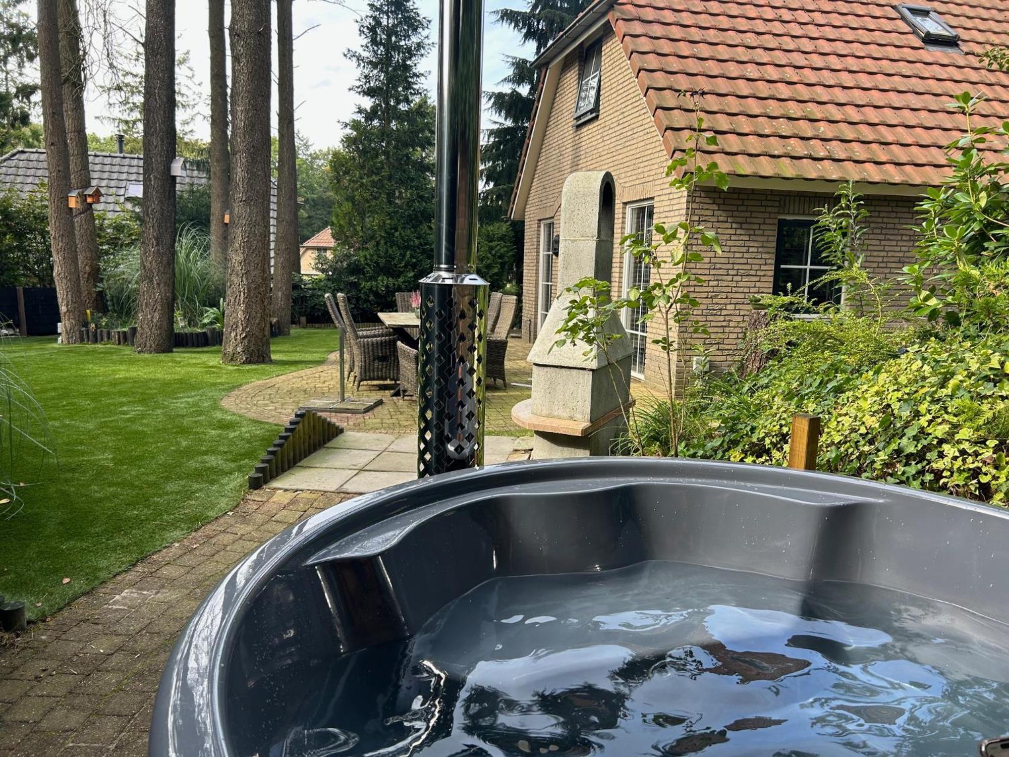 卢特伦Bosboerderij De Goudsberg Met Hottub In Tuin别墅 外观 照片