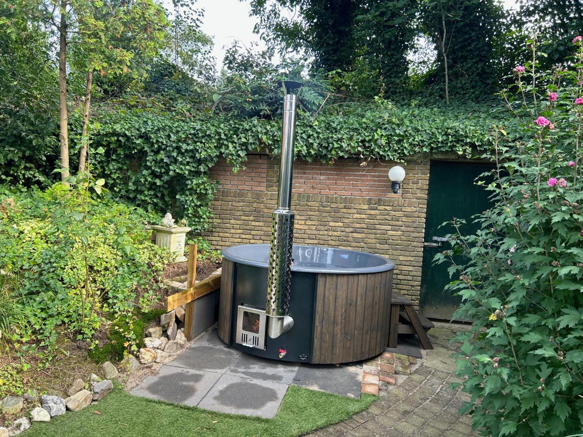 卢特伦Bosboerderij De Goudsberg Met Hottub In Tuin别墅 外观 照片
